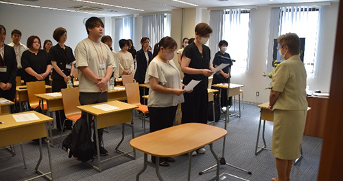 発表会・修了式[写真]